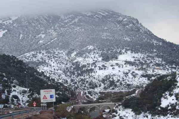 puente montoro nevado 